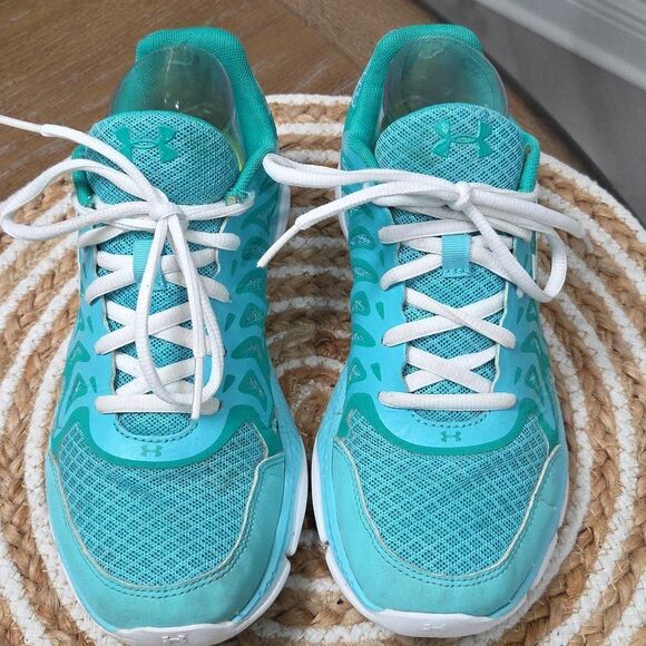 Under Armor Micro G // Athletic Mint Shoes // Size 7.5 - Picture 3 of 9